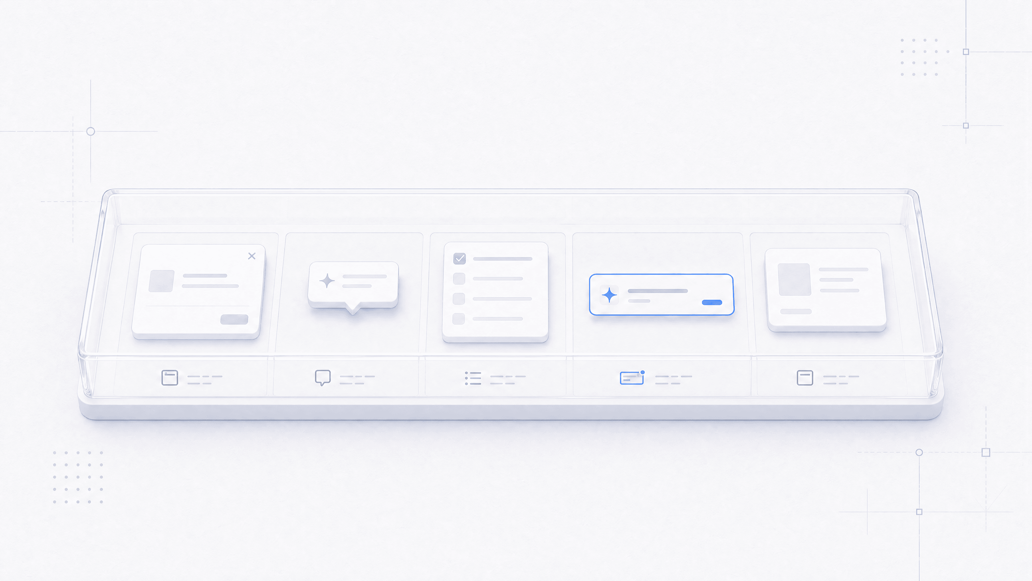 Abstract cover illustration for Components on ProductOnboarding.com