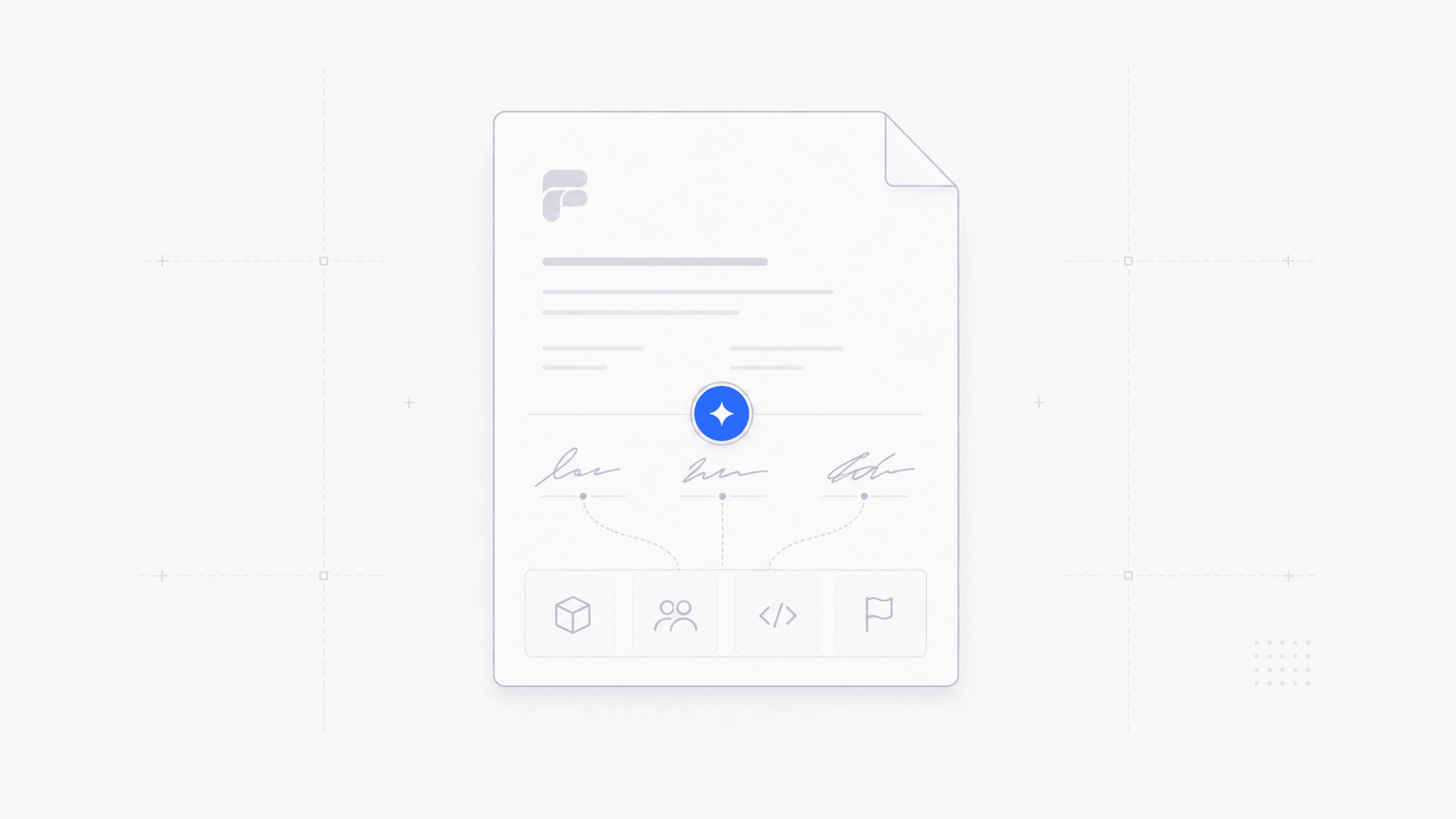Abstract cover illustration for Frigade raises $3M in seed funding