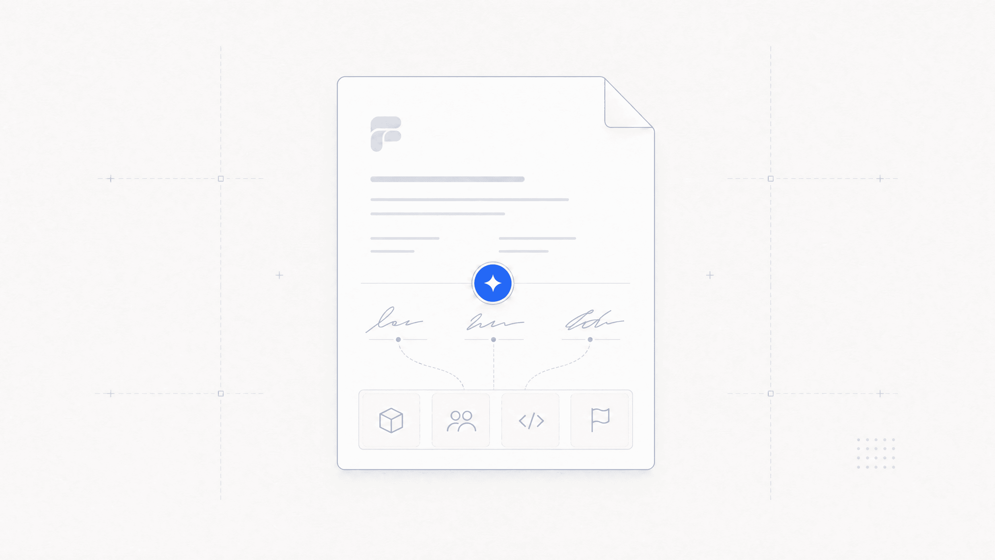 Abstract cover illustration for Frigade raises $3M in seed funding