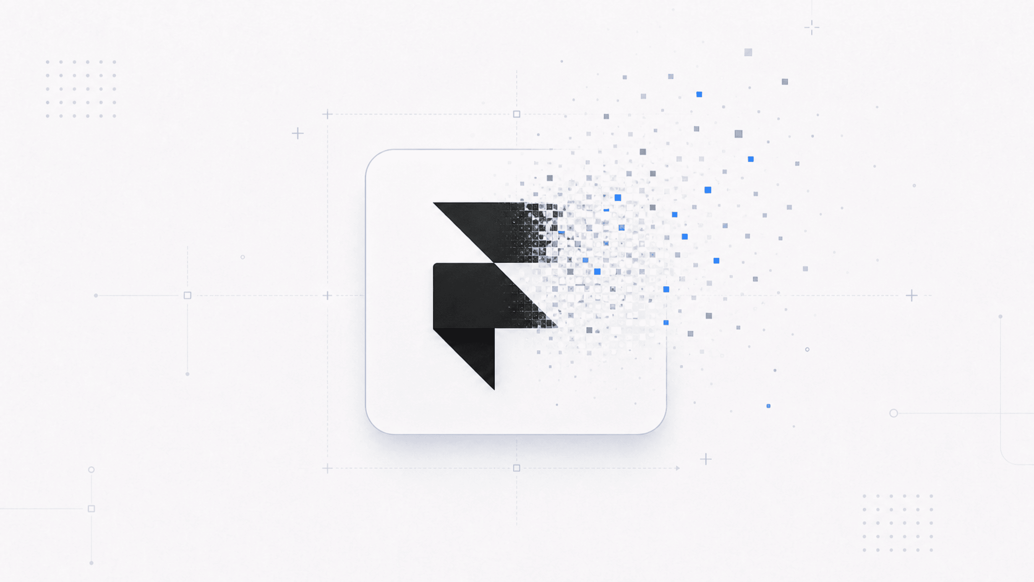 Abstract cover illustration for We left Framer and others will too