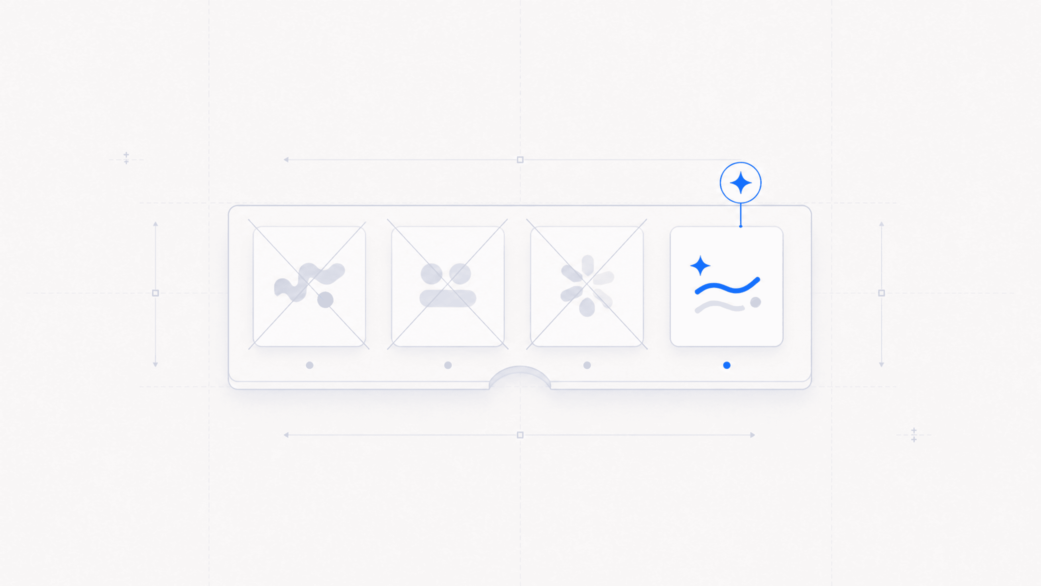 Abstract cover illustration for How to pick a good startup name