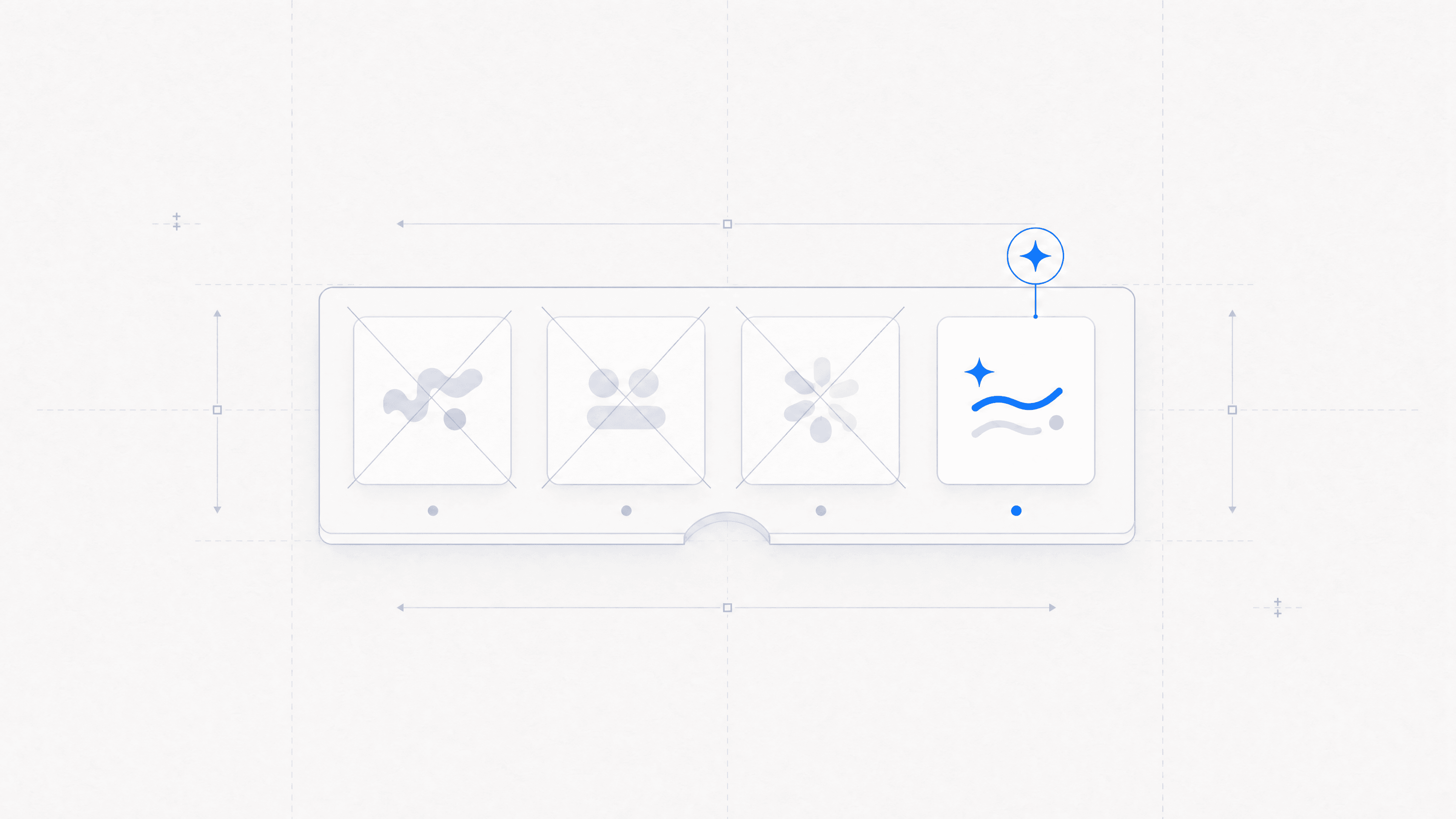 Abstract cover illustration for How to pick a good startup name