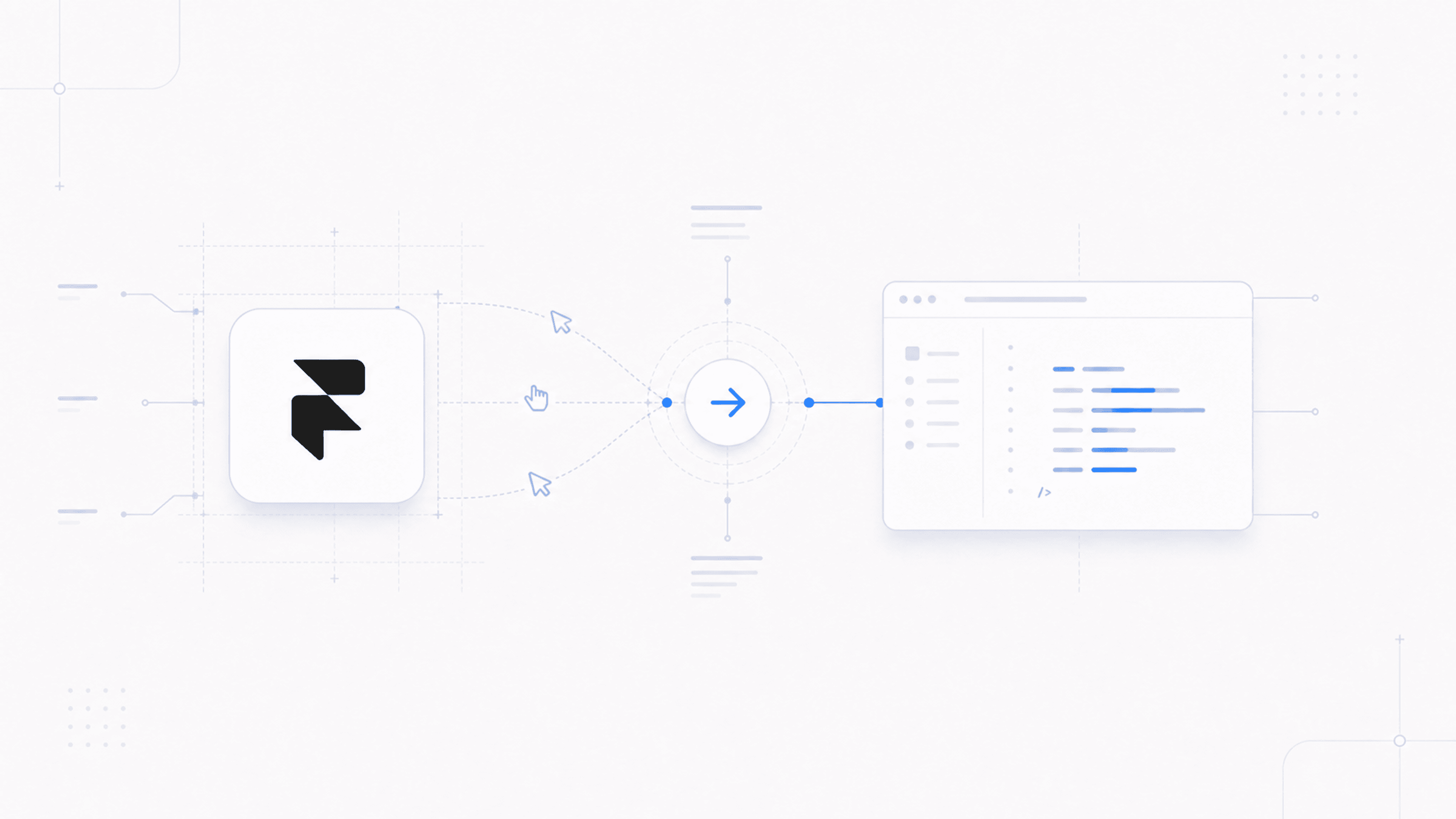 Abstract cover illustration for How we migrated our marketing site off Framer to code