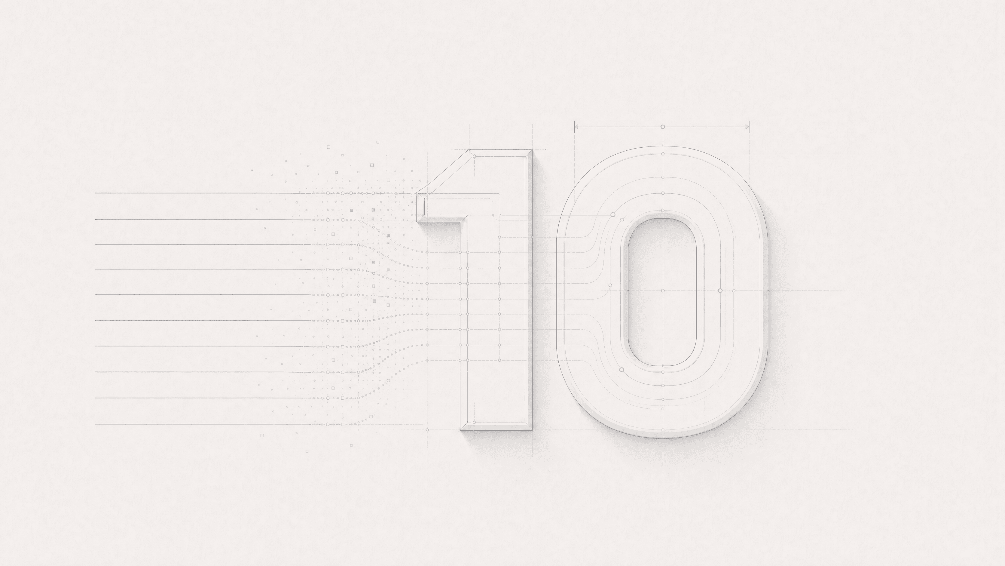Abstract cover illustration for The top ten questions users actually ask AI assistants