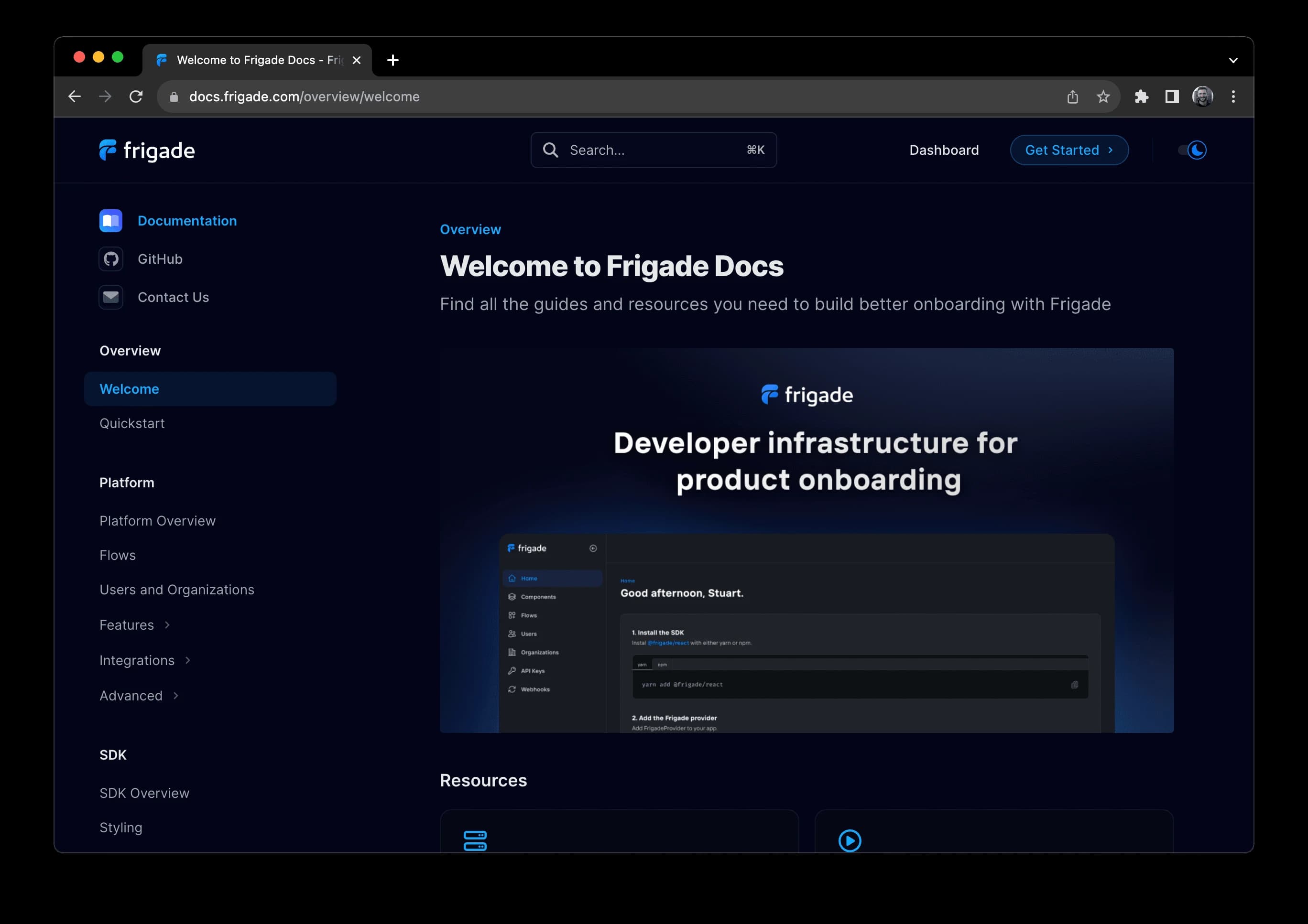 Frigade Engage update screenshot