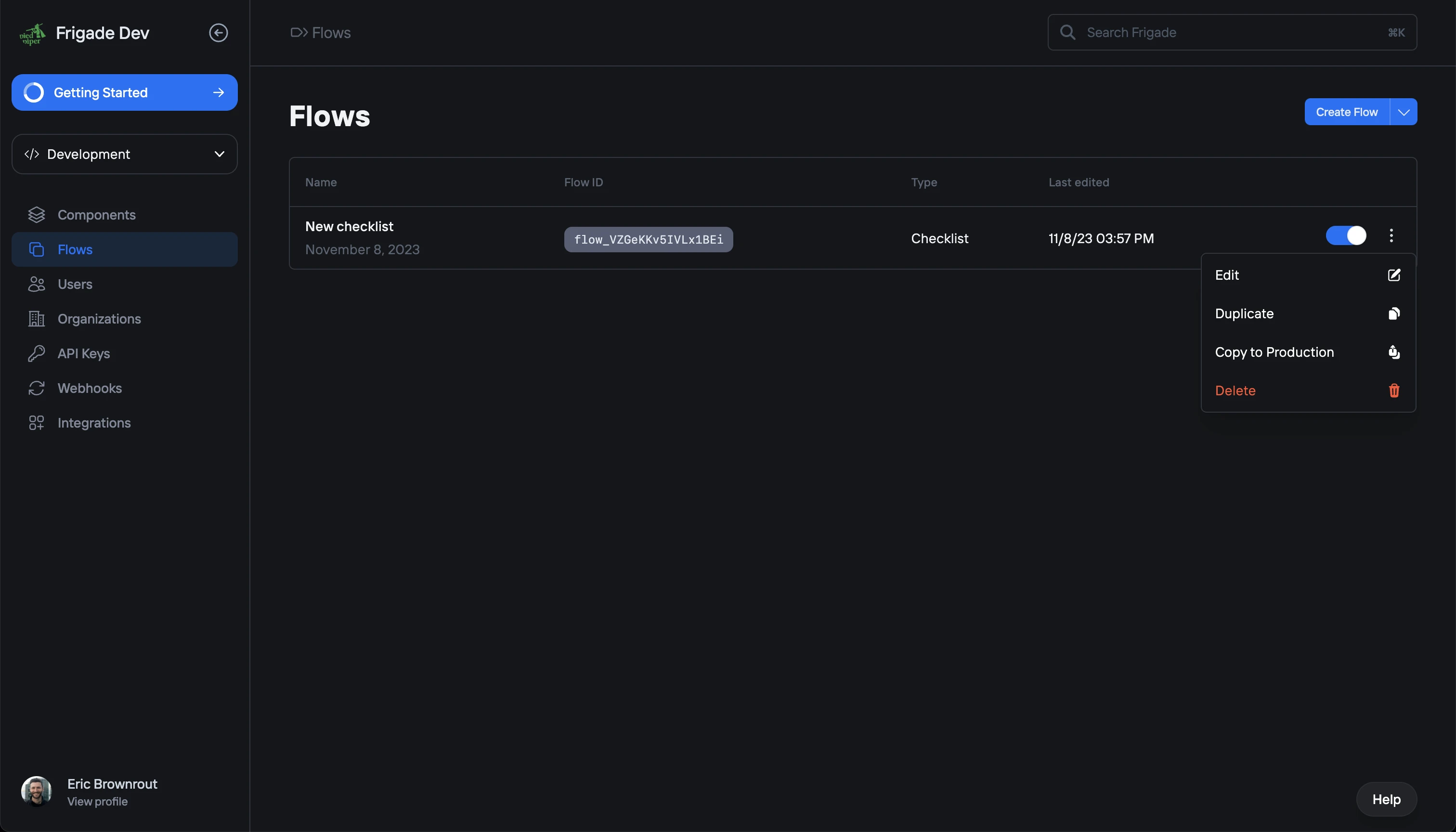 Frigade Engage update screenshot