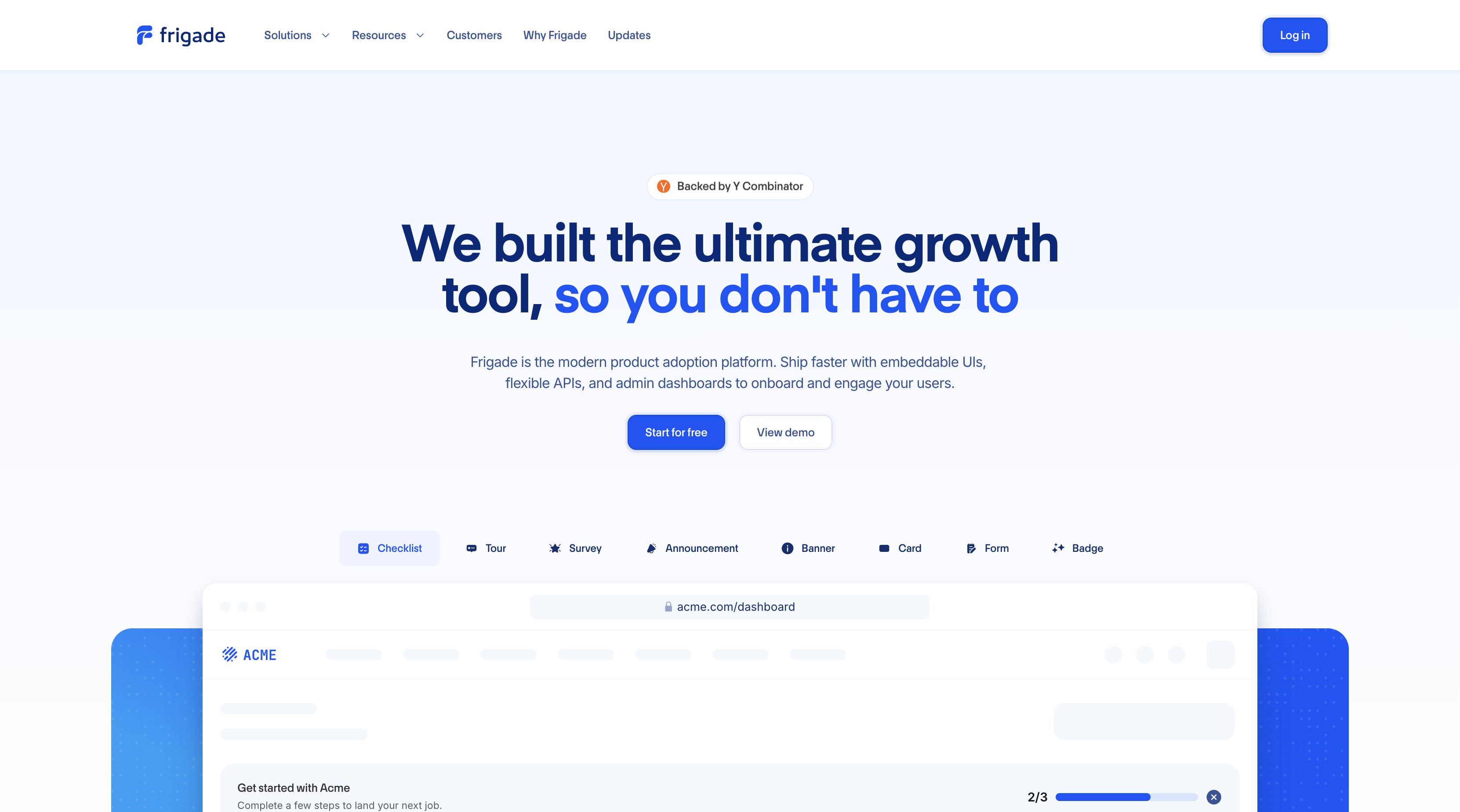 The first Framer site, built for Engage
