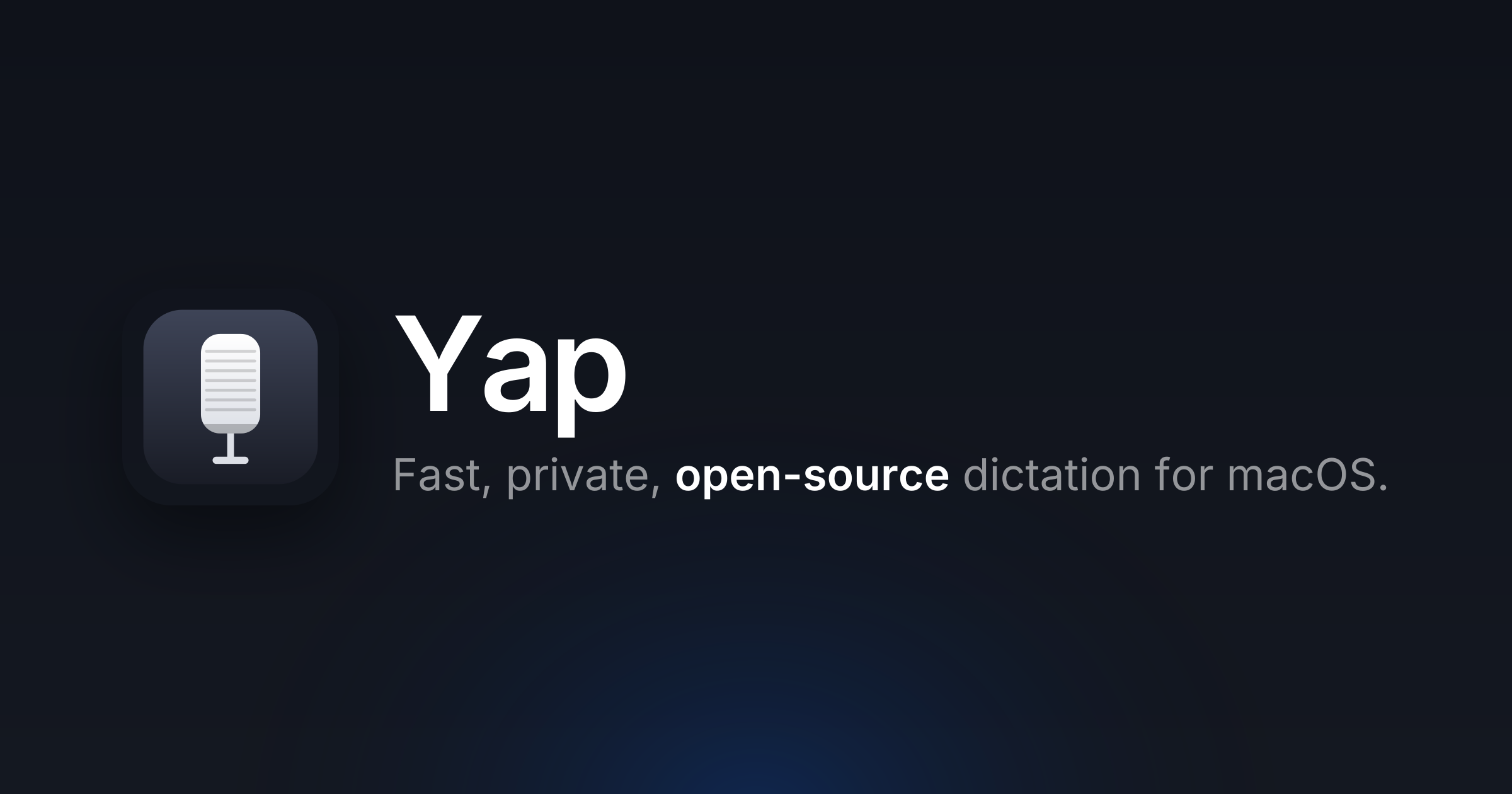 I made a free open source alternative to VoiceInk that runs entirely on your Mac with no external AP logo